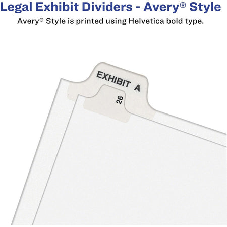 Avery® Individual Legal Exhibit Dividers - Avery Style - Alternate-Image5