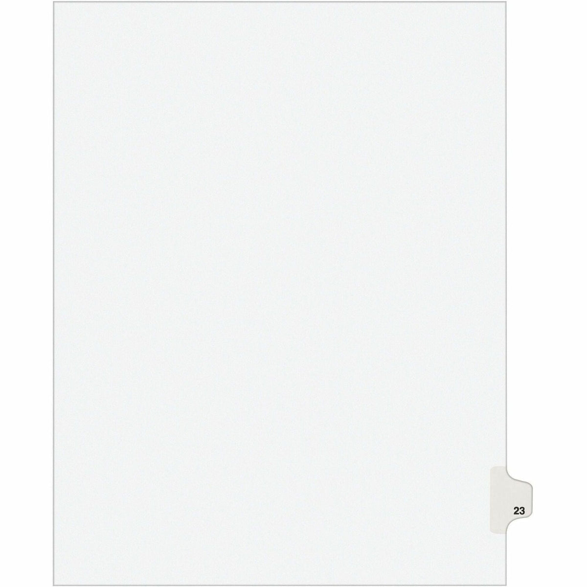 Avery® Individual Legal Exhibit Dividers - Avery Style - 2000