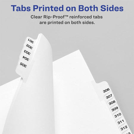 Avery® Individual Legal Exhibit Dividers - Avery Style - Alternate-Image2