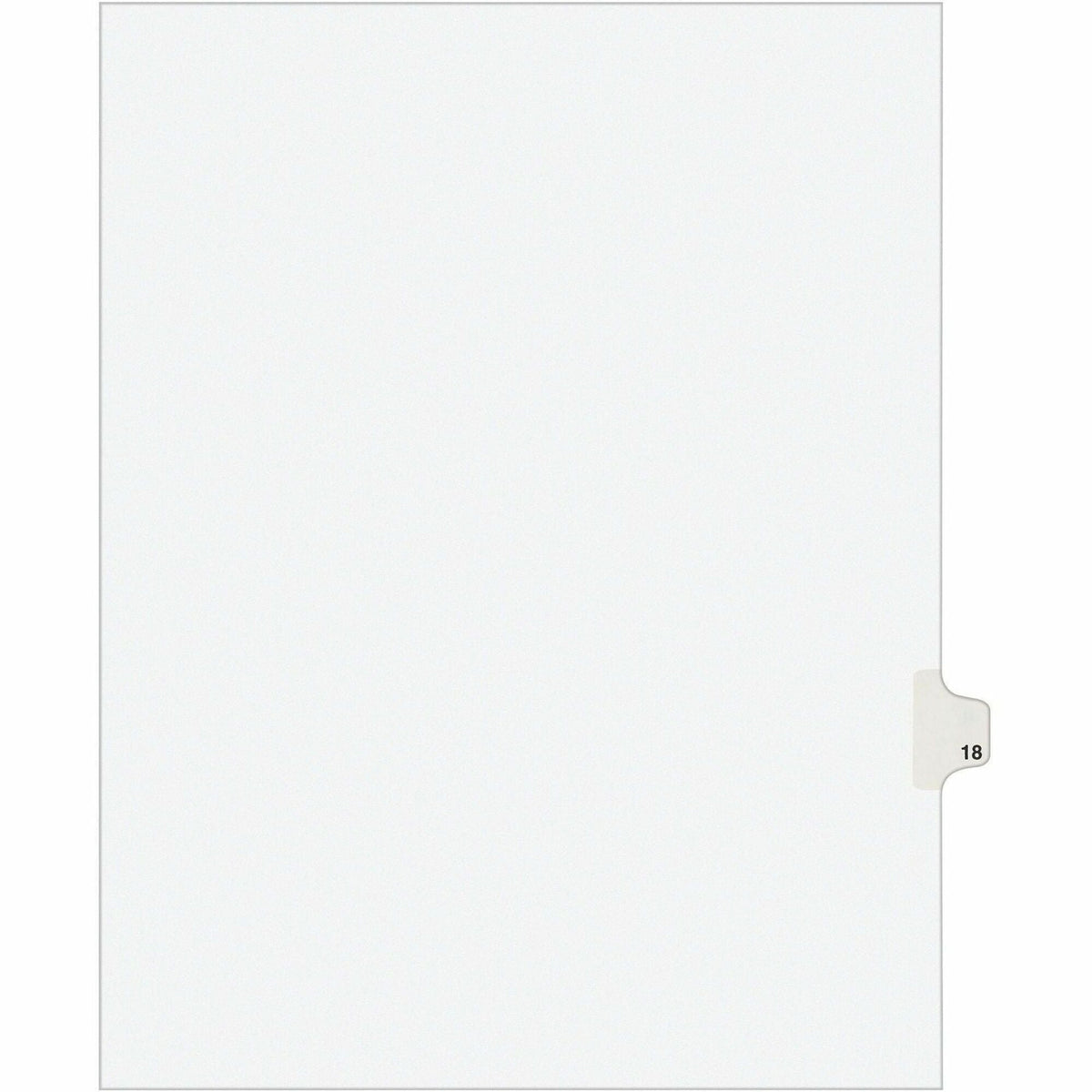 Avery® Individual Legal Exhibit Dividers - Avery Style - 2000
