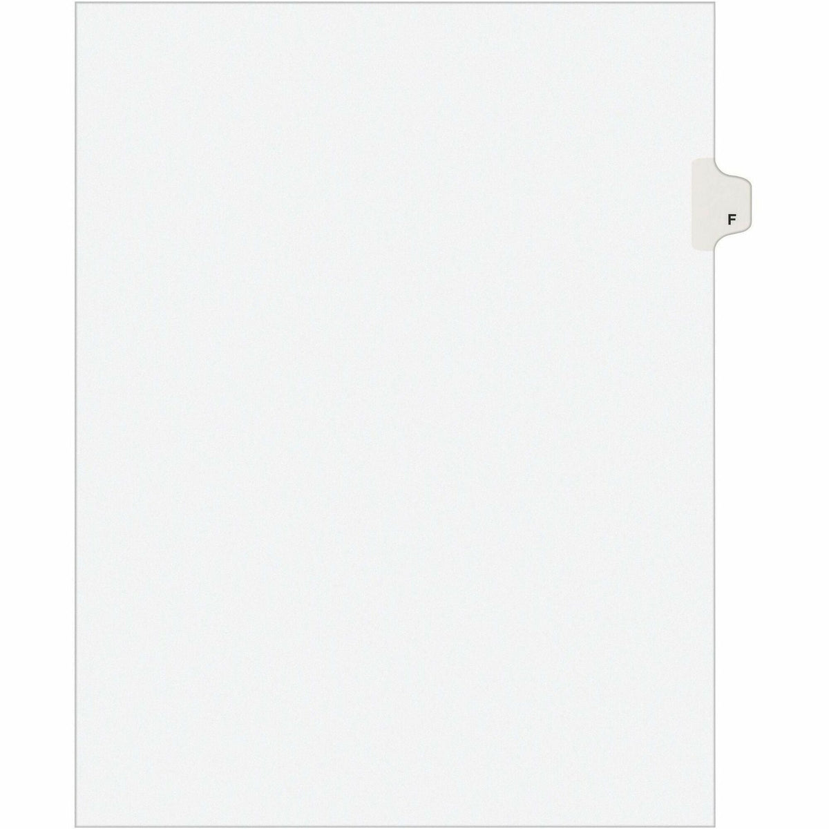 Avery® Individual Legal Exhibit Dividers - Avery Style - 2000