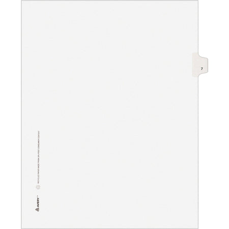 Avery® Individual Legal Exhibit Dividers - Avery Style - Unpunched - 2000