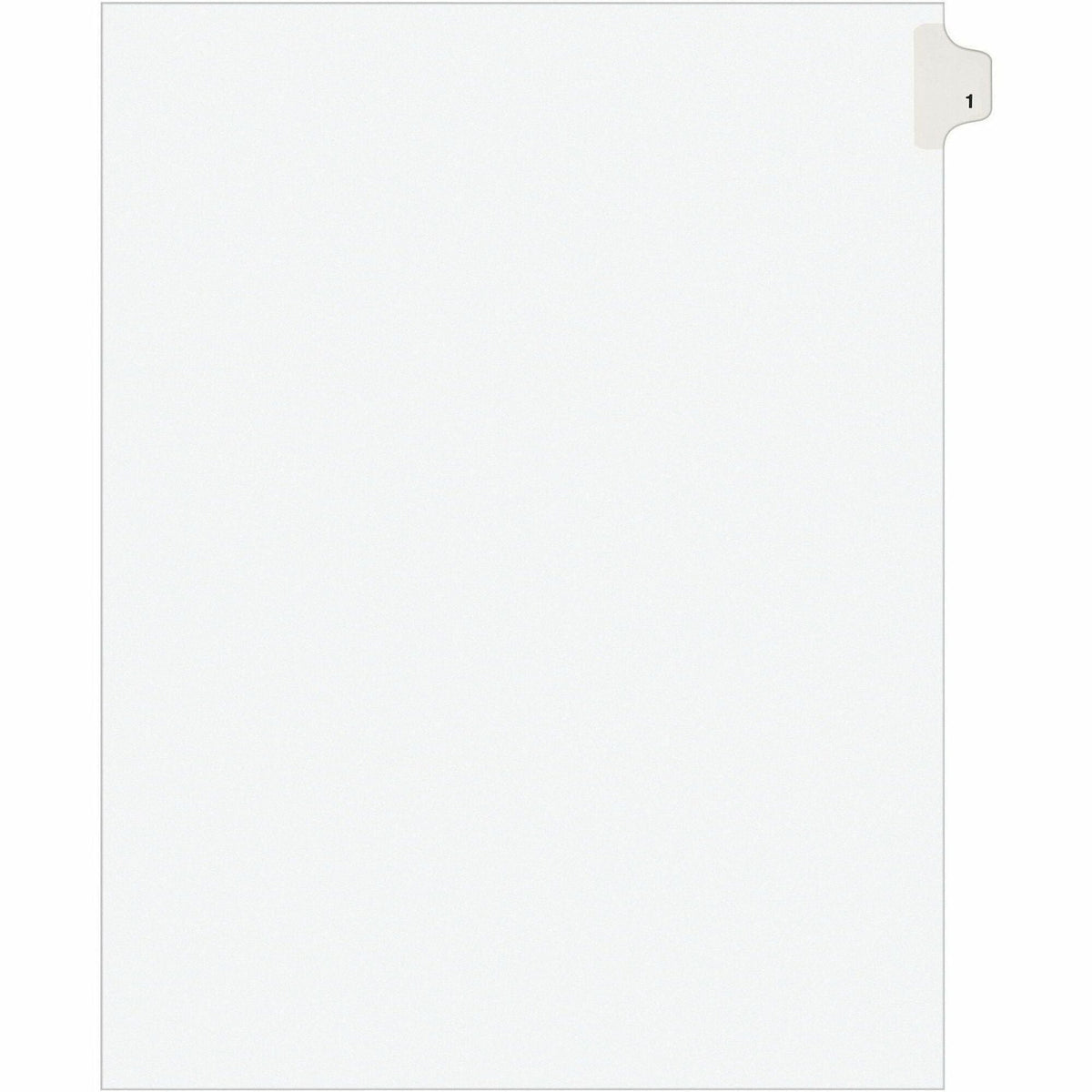 Avery® Individual Legal Exhibit Dividers - Avery Style - Unpunched - 2000