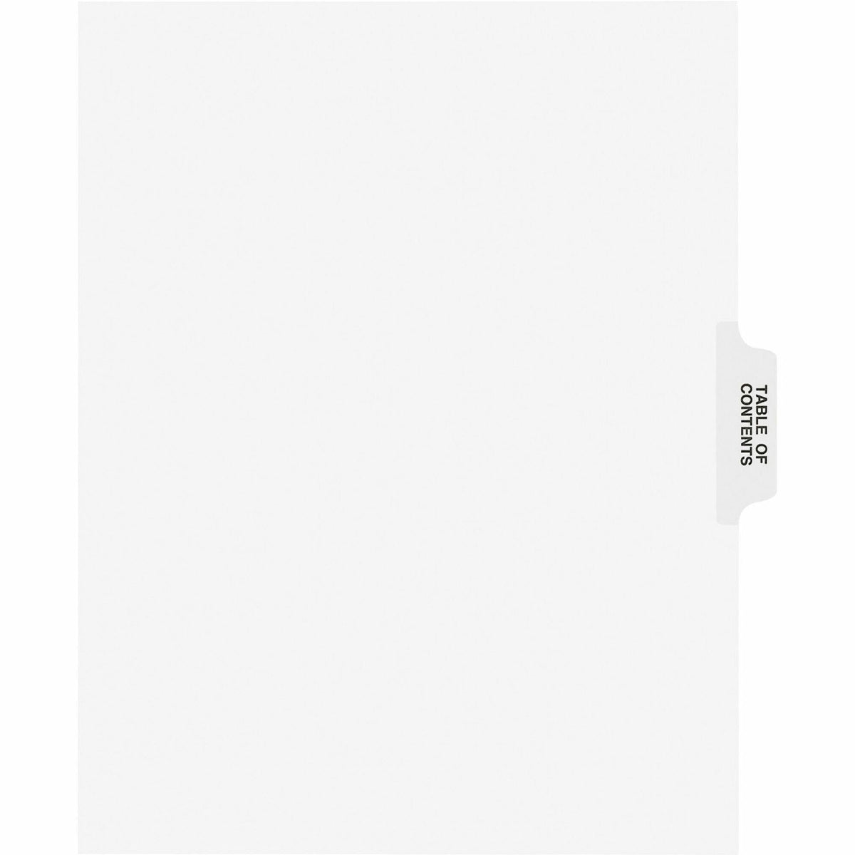 Avery® Individual Legal Exhibit Dividers - Avery Style - Unpunched - 2000