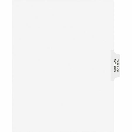 Avery® Individual Legal Exhibit Dividers - Avery Style - Unpunched - 2000