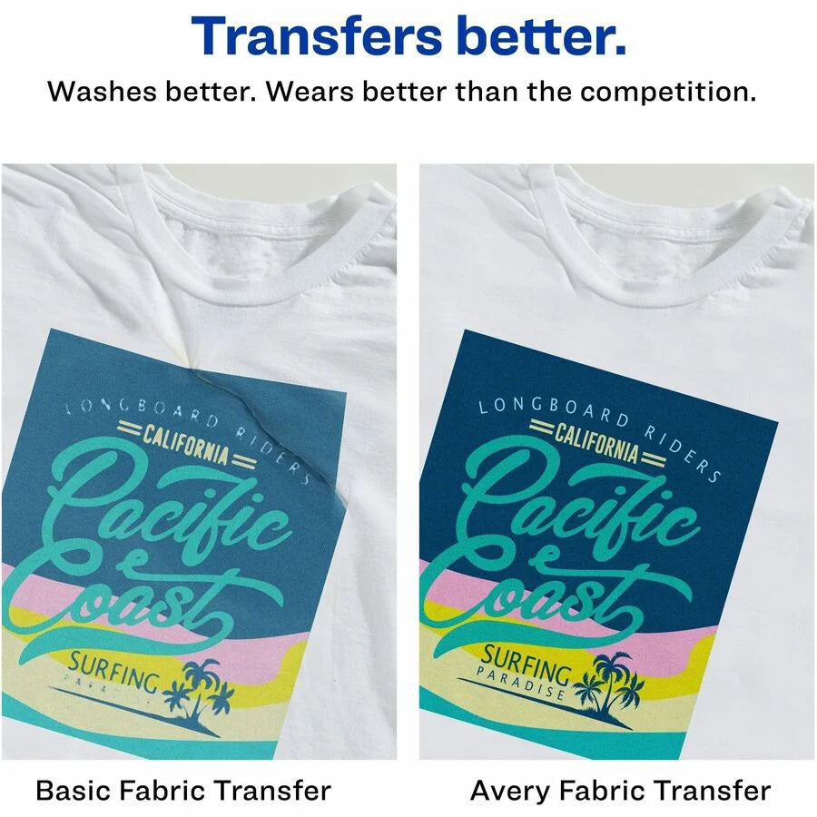 Avery® Iron-on Transfer Paper: Fade-Resistant Matte Sheets - Arts & Crafts Kits/Accessories