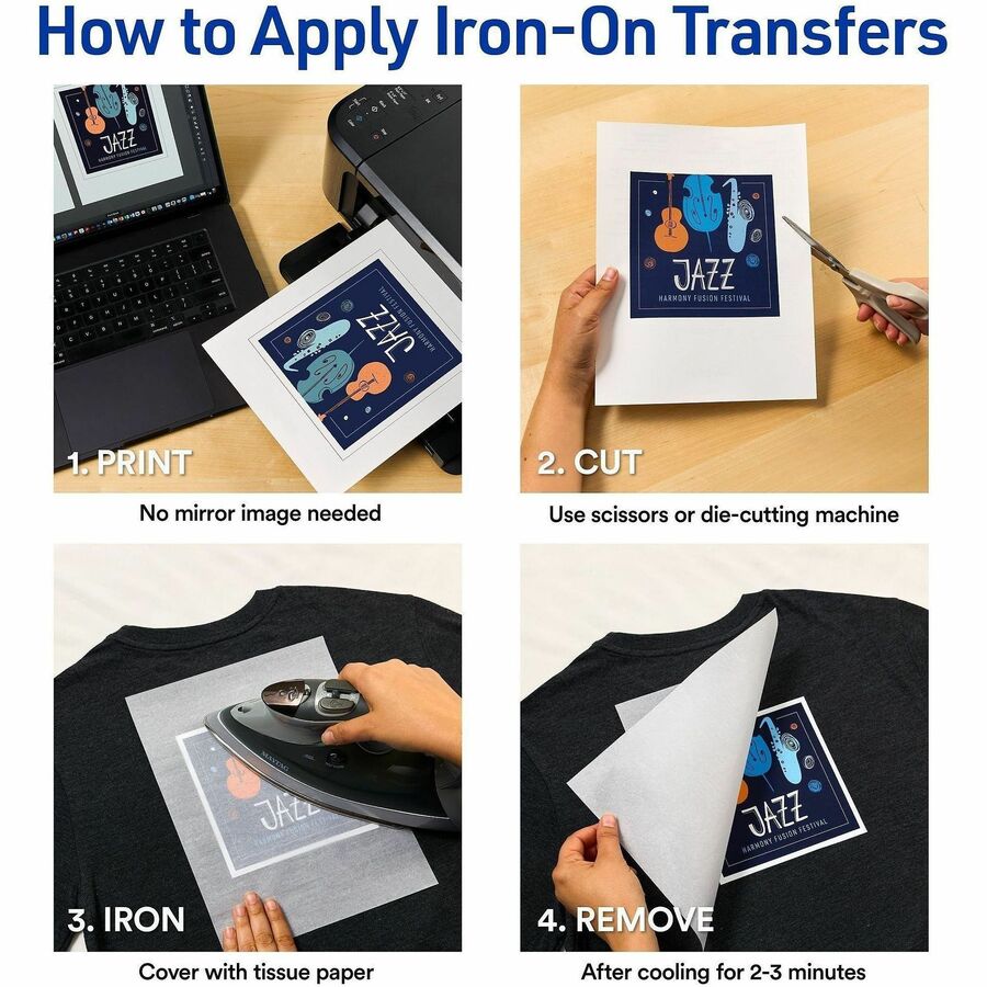 Avery&reg; Dark T-Shirt Transfers - Alternate-Image3