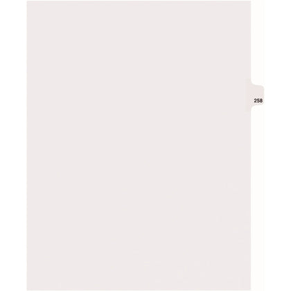 Avery® Legal Dividers: Side Tab 25 Dividers Letter Size White Paper 20% Recycled - Index Divider