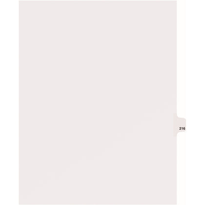 Avery® Legal Dividers: Side Tab 25 Dividers Letter Size White Paper 20% Recycled - Index Divider