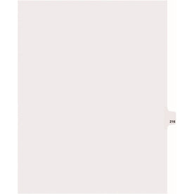 Avery® Legal Dividers: Side Tab 25 Dividers Letter Size White Paper 20% Recycled - Index Divider