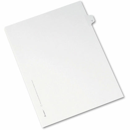 Avery® Legal Dividers: Side Tab 25 Dividers Letter Size White Tabs