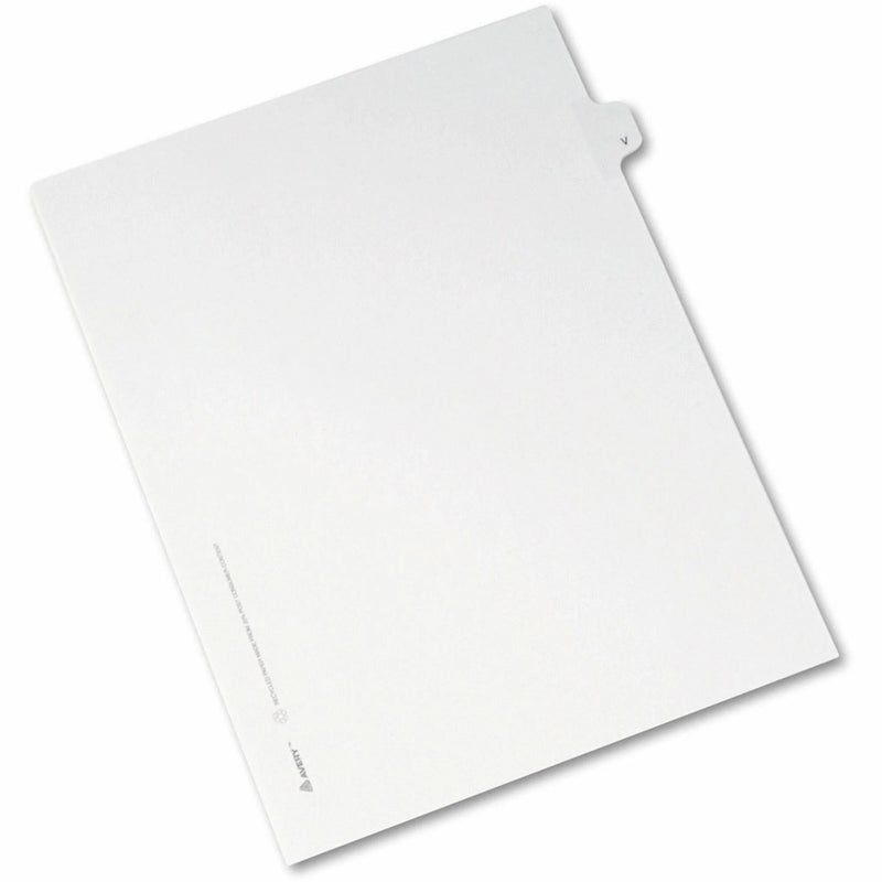 Avery® Legal Dividers: Side Tab 25 Dividers Letter Size White Tabs