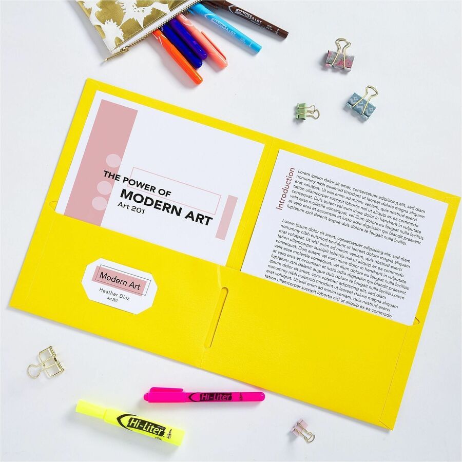 Avery&reg; Letter Pocket Folder - Alternate-Image2