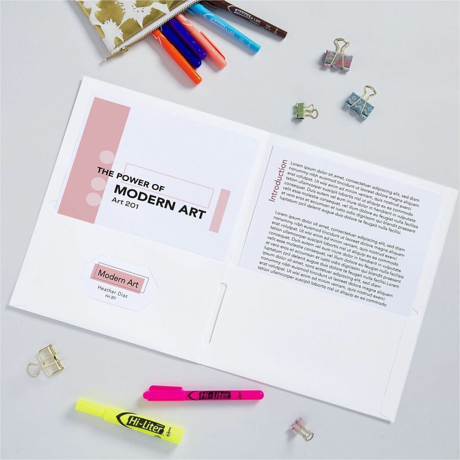 Avery&reg; Letter Pocket Folder - Alternate-Image2