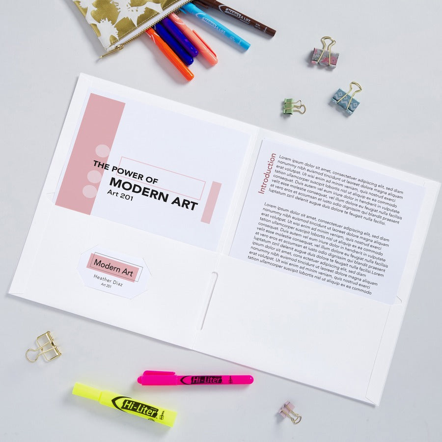 Avery&reg; Letter Pocket Folder - Alternate-Image2