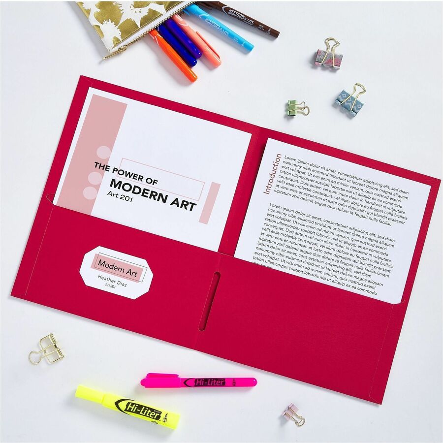 Avery&reg; Letter Pocket Folder - Alternate-Image2