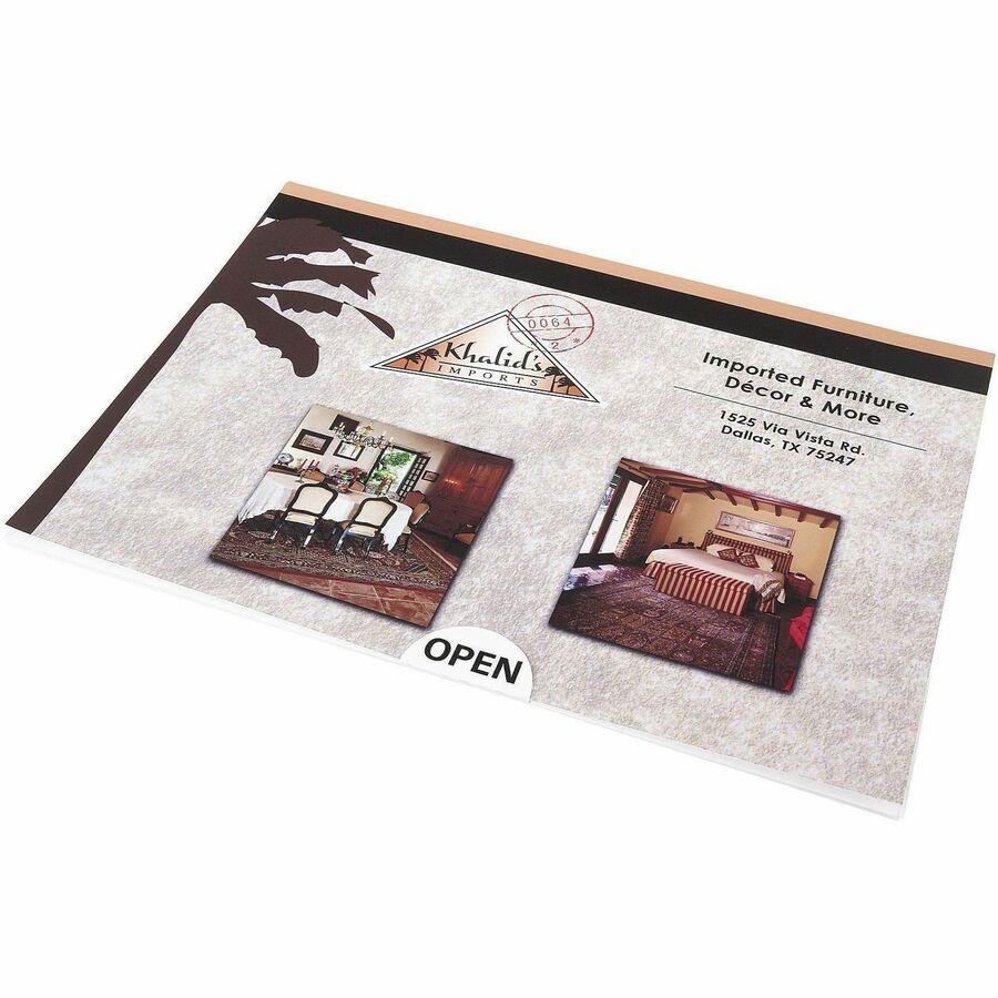 Avery® Mailing Seals Permanent 1’’ Diameter 600 Labels (5247) - Matte - Adhesive Laminated Moisture Resistant - Address
