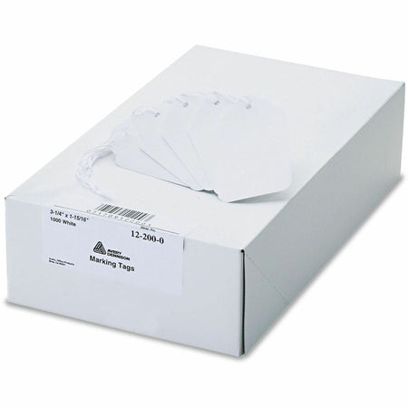 Avery&reg; Marking Tags, Strung, 3-1/4" x 1-15/16" , 1,000 Tags (12200) - 2000