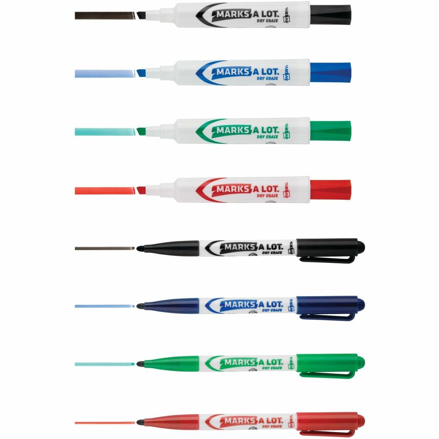 Avery&reg; Marks A Lot Dry Erase Markers, Desk/Pen-Style, 24 Assorted - Alternate-Image2