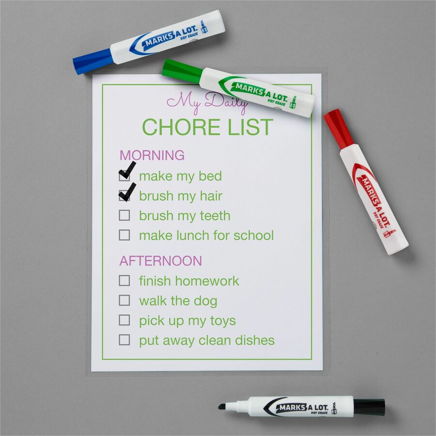 Avery&reg; Marks A Lot Dry Erase Marker, Desk-Style, 24 Assorted Markers - Alternate-Image5
