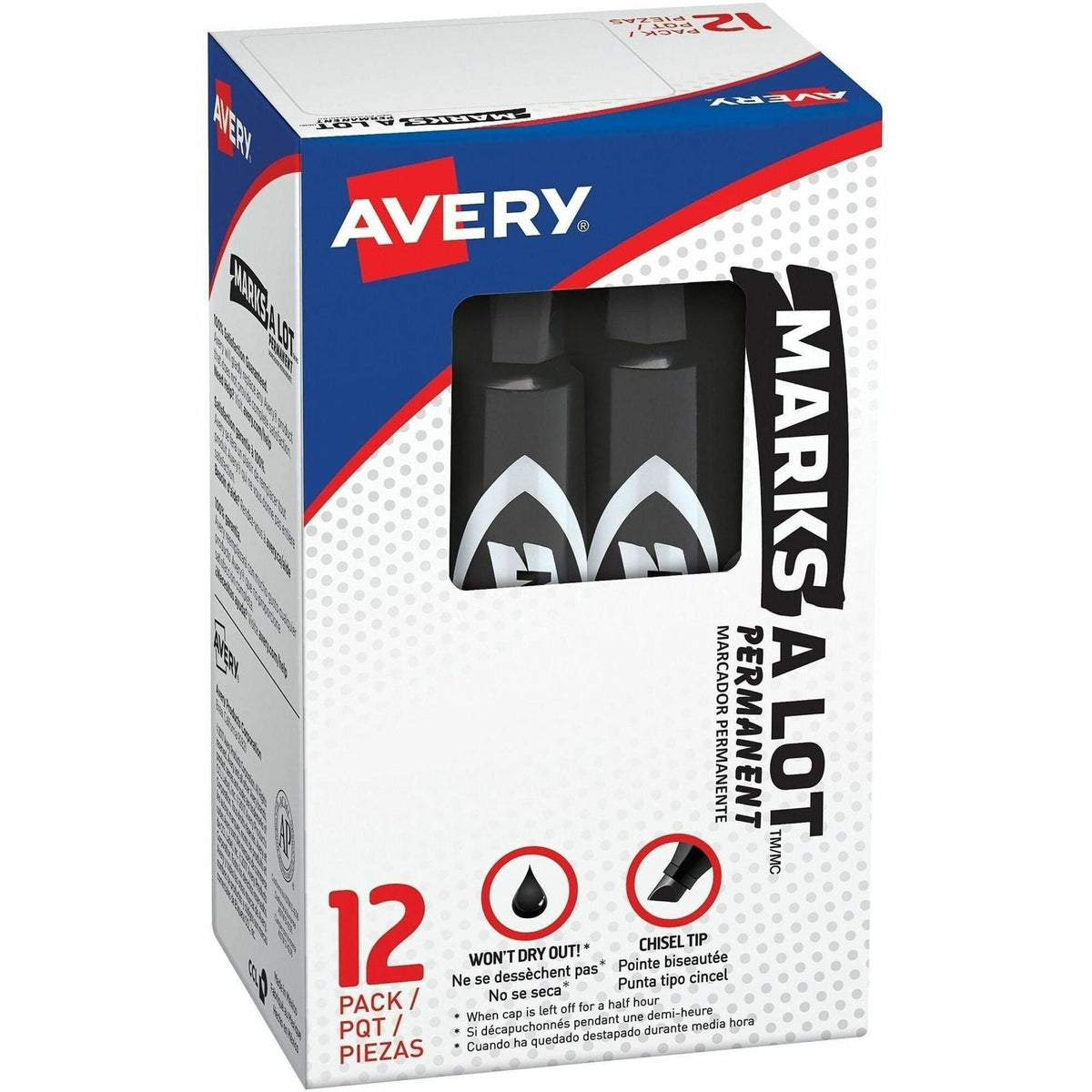 Avery&reg; Marks-A-Lot Desk-Style Permanent Markers - 2000