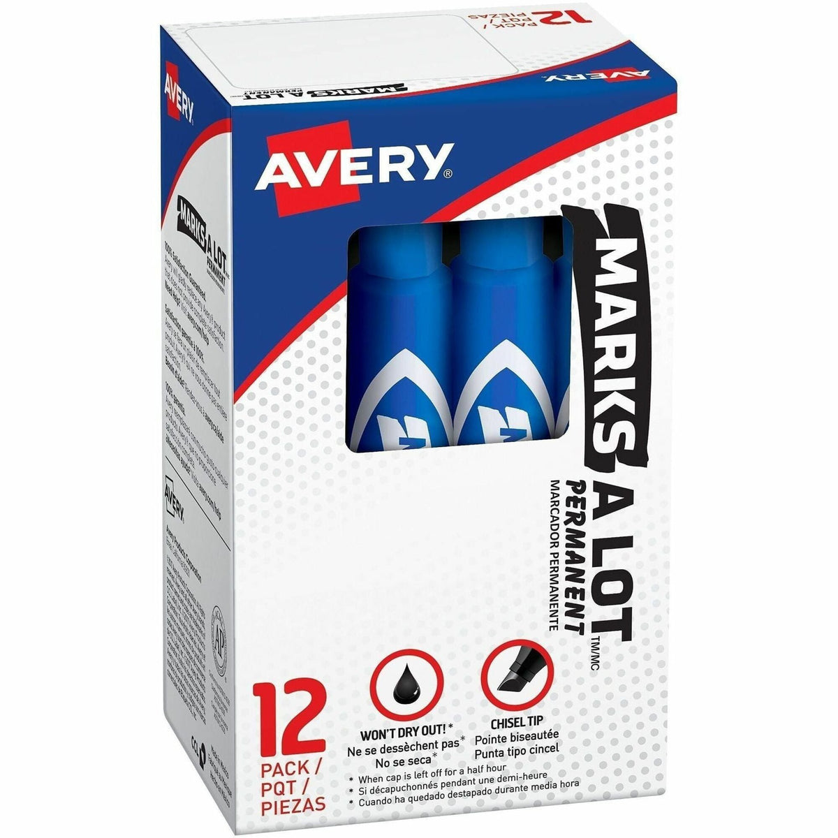 Avery&reg; Marks-A-Lot Desk-Style Permanent Markers - 2000