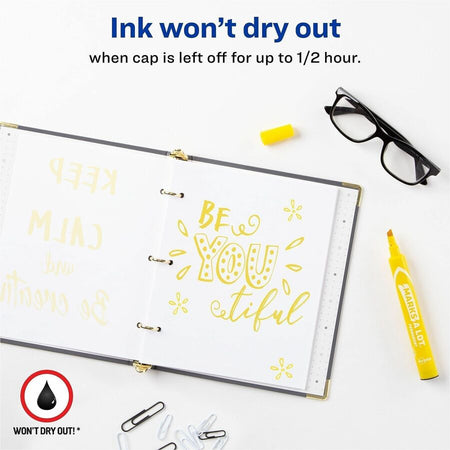 Avery&reg; Marks A Lot Large Desk-Style Permanent Markers - Alternate-Image2