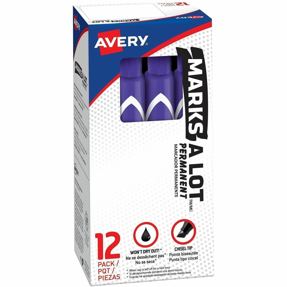 Avery&reg; Marks A Lot Large Desk-Style Permanent Markers - 2000