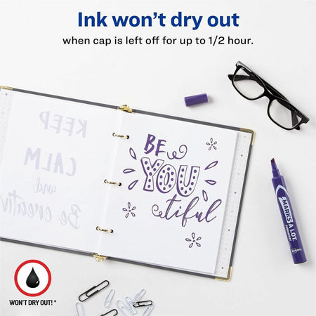 Avery&reg; Marks A Lot Large Desk-Style Permanent Markers - Alternate-Image2