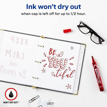 Avery&reg; Marks A Lot Large Desk-Style Permanent Markers - Alternate-Image2