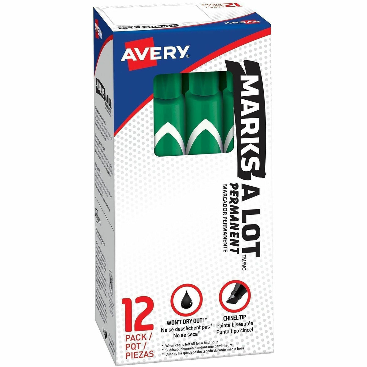 Avery&reg; Marks A Lot Large Desk-Style Permanent Markers - 2000