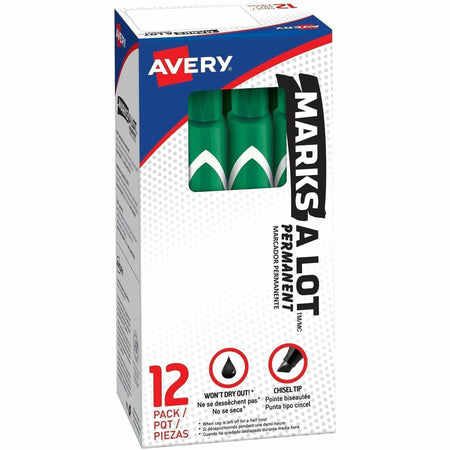 Avery&reg; Marks A Lot Large Desk-Style Permanent Markers - 2000