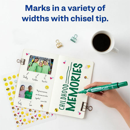 Avery&reg; Marks A Lot Large Desk-Style Permanent Markers - Alternate-Image3