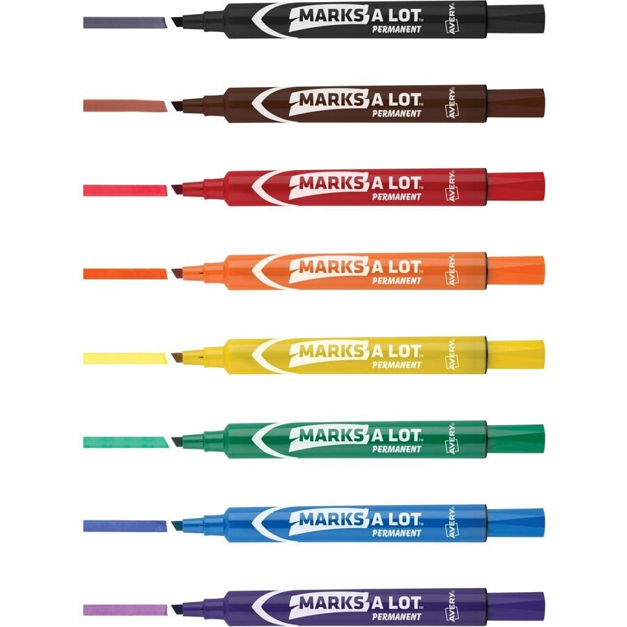 Avery&reg; Marks A Lot Marks A Lot Permanent Markers - Large Desk-Style Size - Alternate-Image8