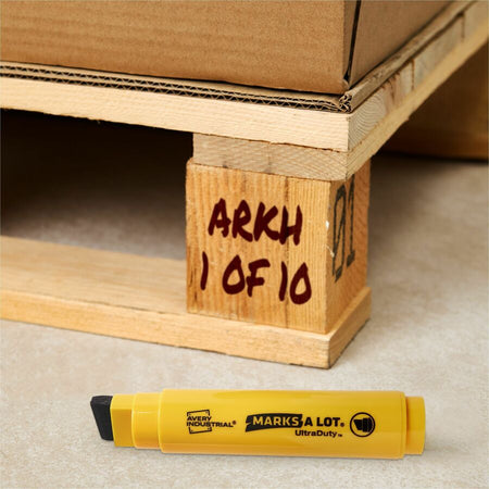 Avery&reg; Marks A Lot UltraDuty Markers, XL Wide Tip, 1 Black Marker (29865) - Alternate-Image4