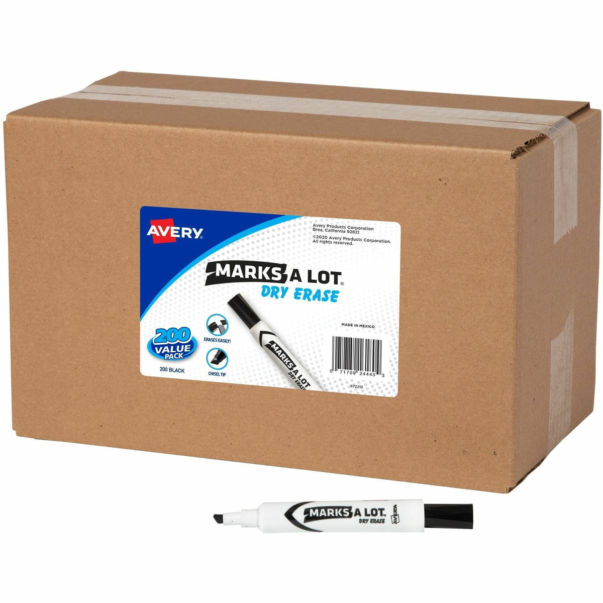 Avery&reg; Marks-A-Lot Value Pack Dry Erase Markers - 2000