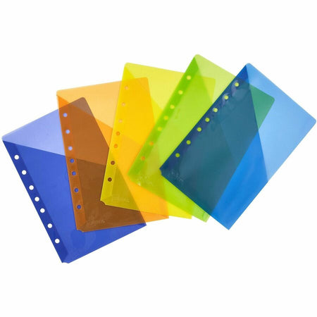 Avery® Mini Binder Pockets, Assorted, 5.5" x 8.5" , 5ct (75307) - Alternate-Image3