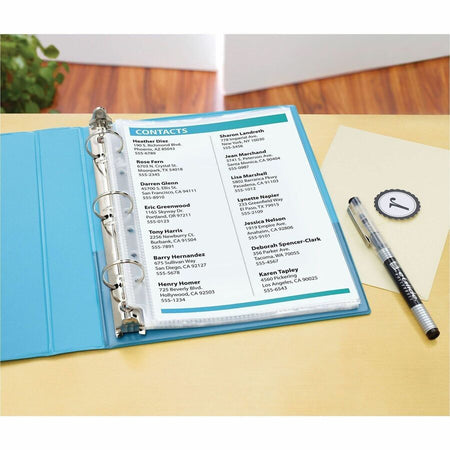 Avery&reg; Mini Diamond Clear Heavyweight Sheet Protectors - Alternate-Image3