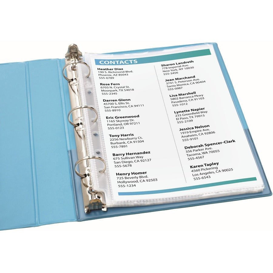 Avery&reg; Mini Diamond Clear Heavyweight Sheet Protectors - Alternate-Image7