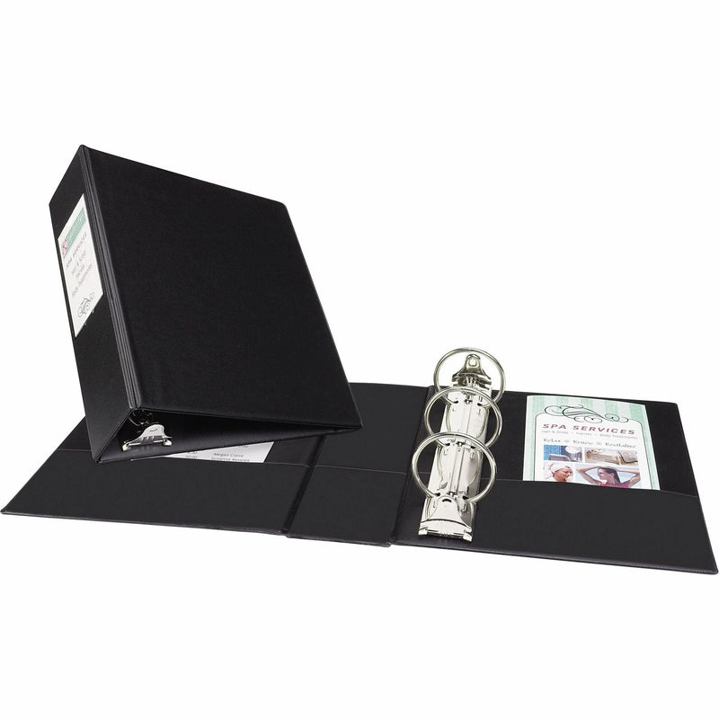 Avery® Mini Durable Binder: 2’’ Capacity 375 Sheets Round Ring Vinyl Black - Binders