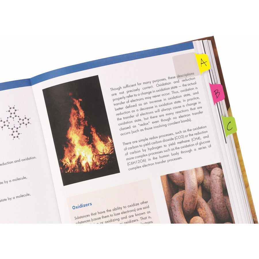 Avery® Mini Ultra Tabs: 80-Pack Clear Film Tabs with Neon Colors - Index Accessories & Page Markers