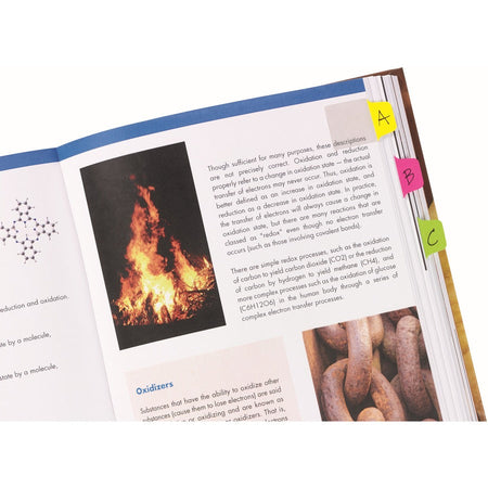 Avery® Mini Ultra Tabs: 80-Pack Clear Film Tabs with Neon Colors - Index Accessories & Page Markers