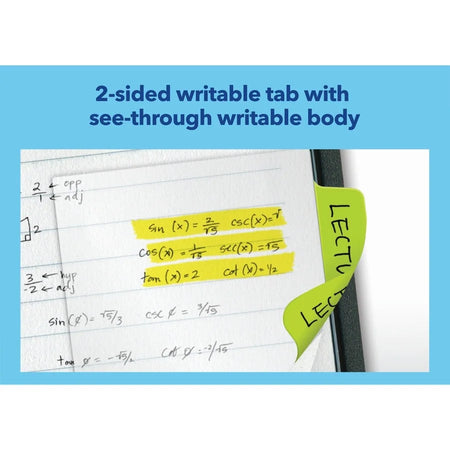 Avery® Mini Ultra Tabs: 80-Pack Clear Film Tabs with Neon Colors - Index Accessories & Page Markers