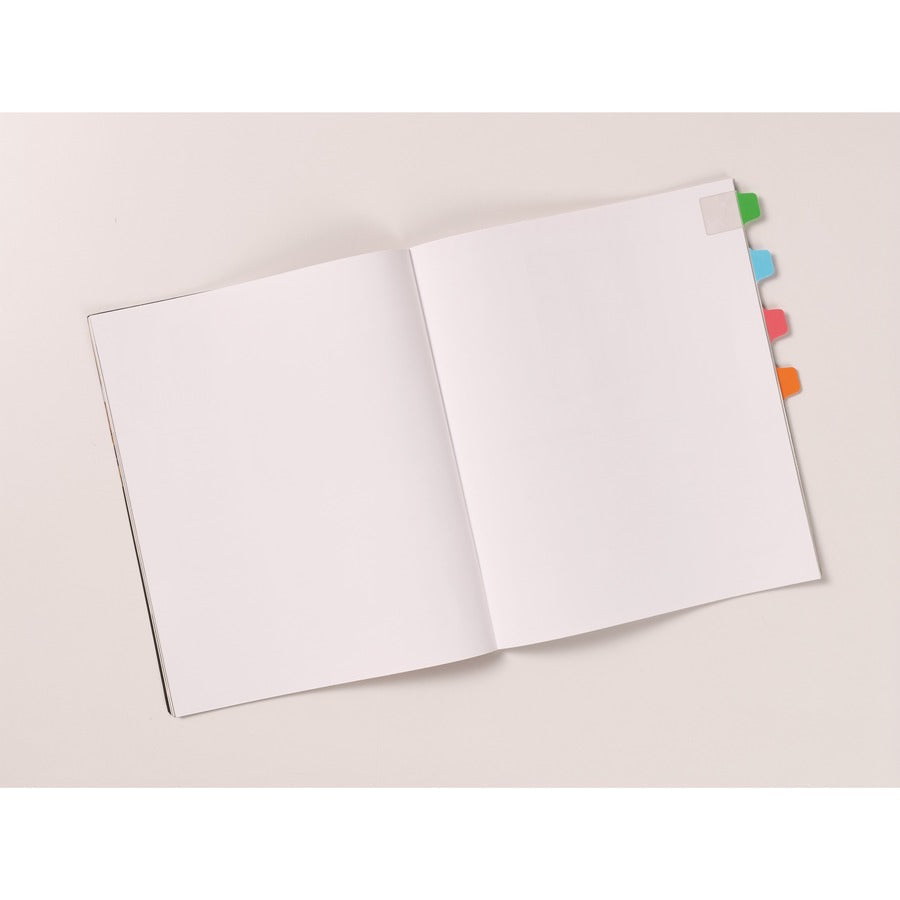 Avery® Mini Ultra Tabs - 80 Tab(s) - 1.50’’ Tab Height x 1’’ Width - Red Film Clear Paper Blue Orange Green - Index