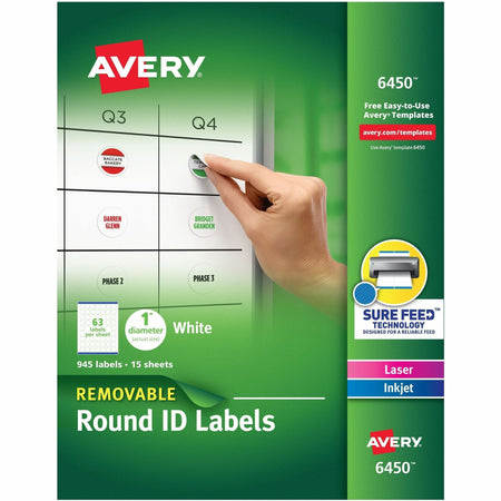 Avery&reg; Multiuse Removable Labels - 2000