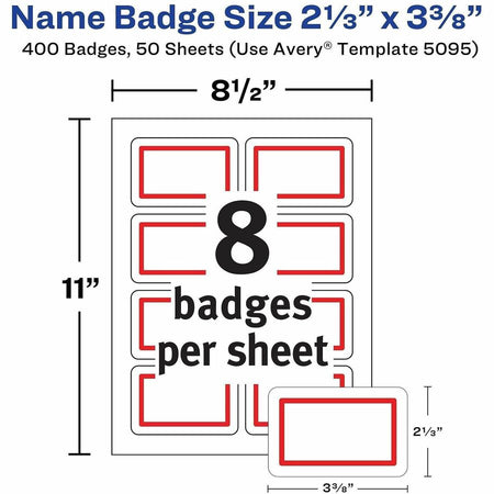 Avery® Name Badge Label - Alternate-Image3