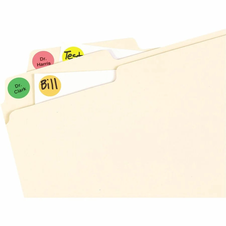 Avery® Neon Color Coded Labels - 3/4’’ Round - Removable Adhesive - 1008 Labels/Pack - Color-Coding