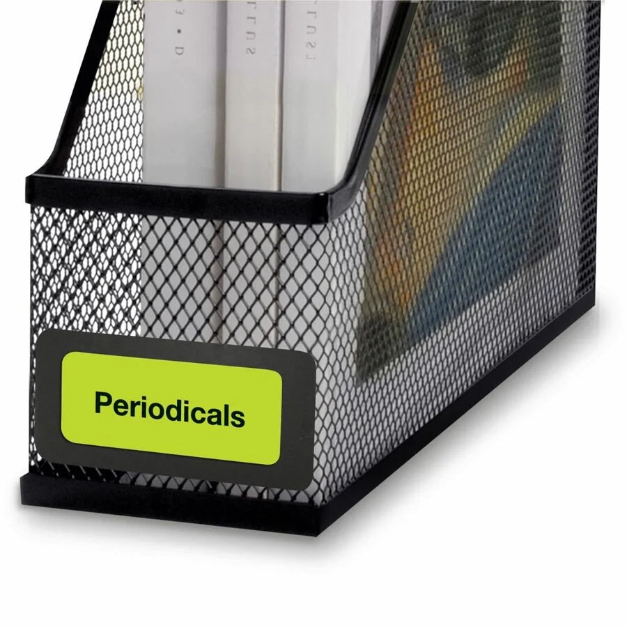 Avery® Neon Labels: Removable Adhesive Inkjet/Laser 360 Labels - Multipurpose & ID