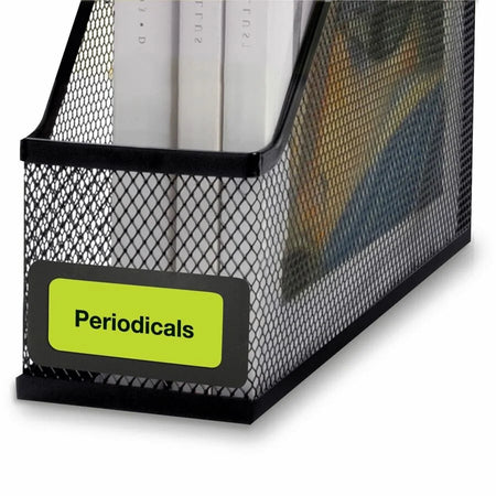 Avery® Neon Labels: Removable Adhesive Inkjet/Laser 360 Labels - Multipurpose & ID