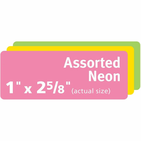Avery® Neon Labels: Removable Adhesive Inkjet/Laser 360 Labels - Multipurpose & ID